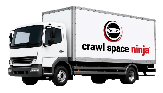 Crawl Space Ninja Van Graphic