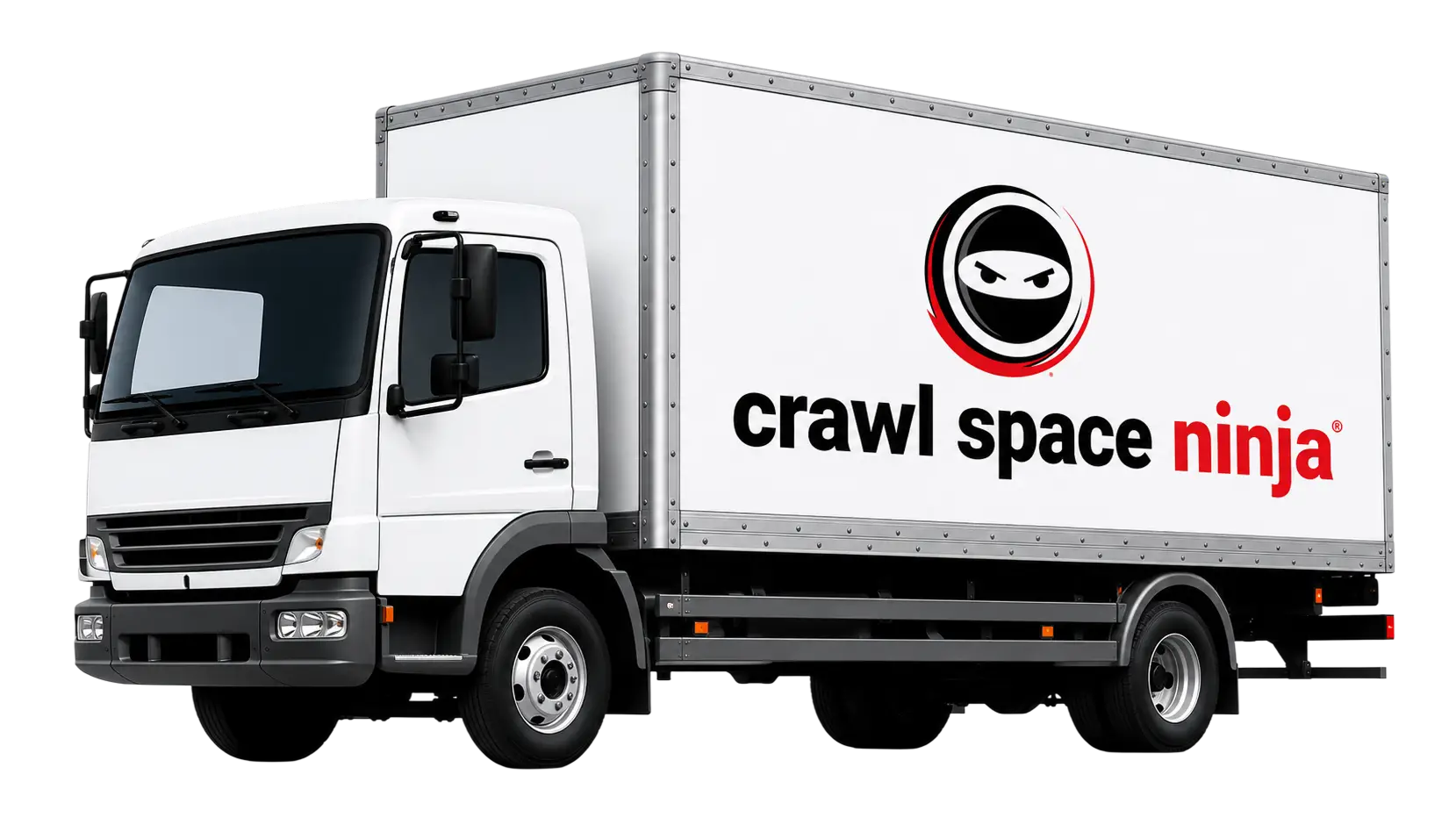 Crawl Space Ninja Van Graphic