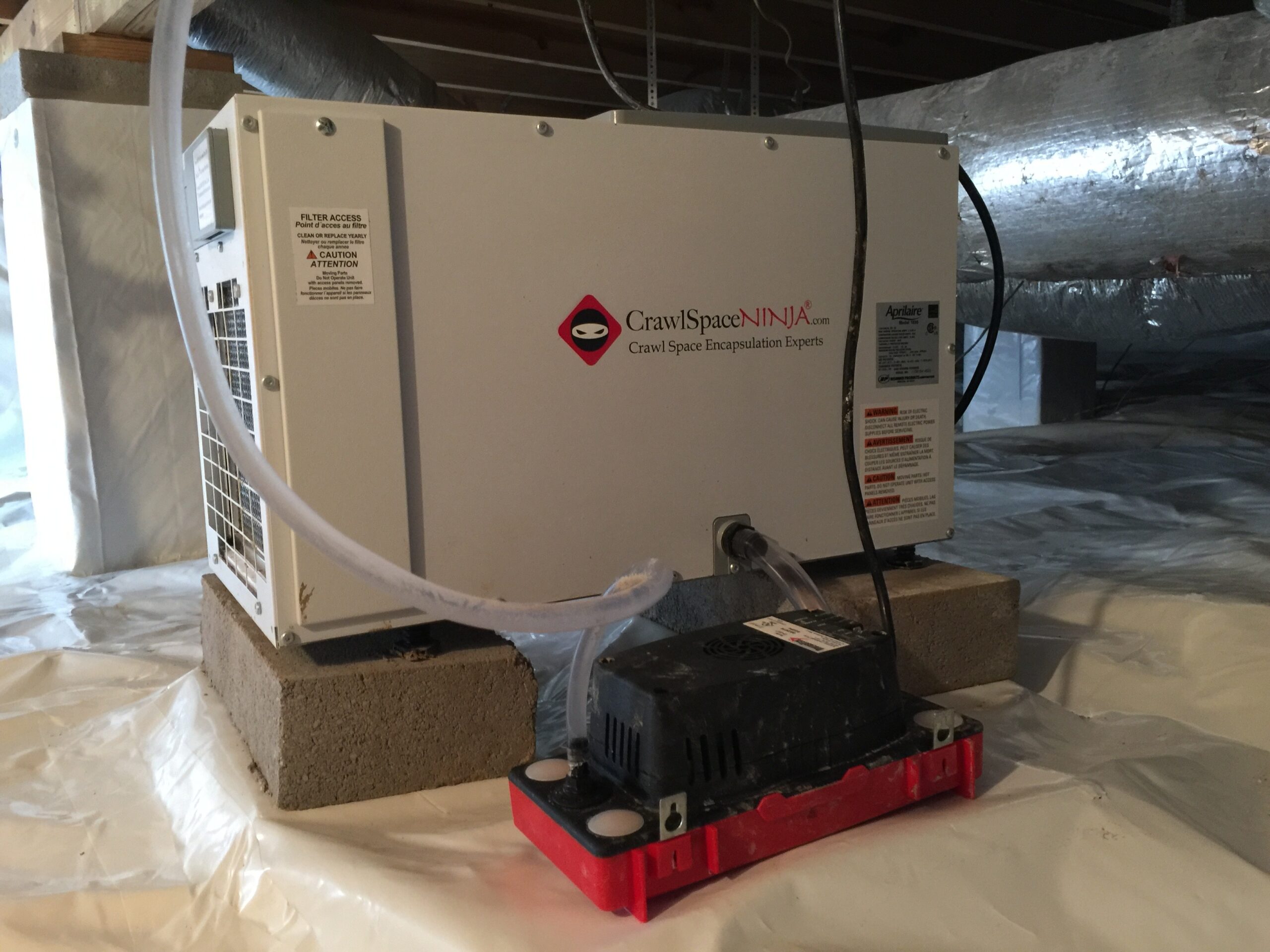 Image of Crawl Space Dehumidifier Condensate Pump