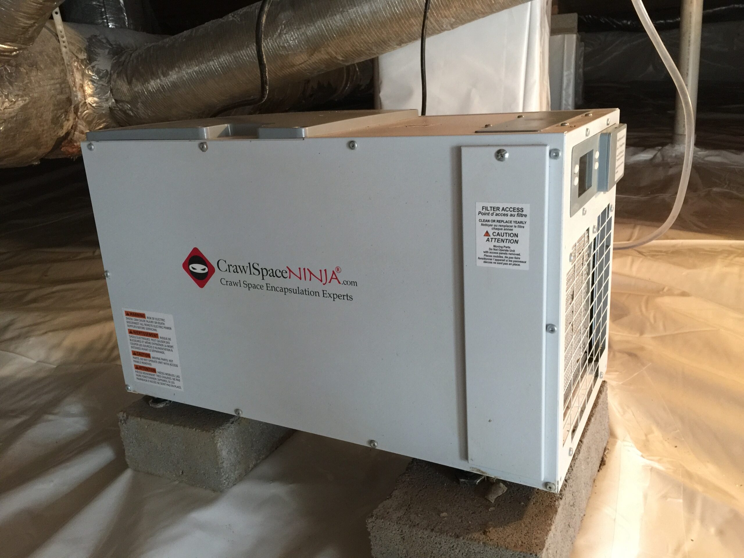 Crawl Space Ninja dehumidifier image