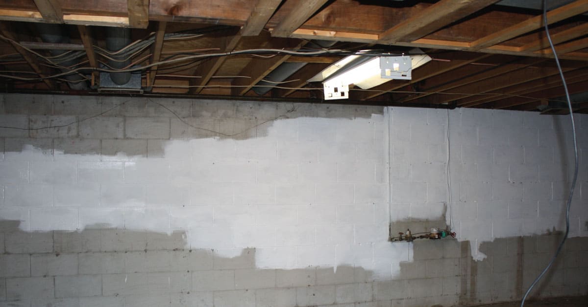 Basement Finishing Do Not Paint Your Walls Waterproofing - Concrete Wall Painting Ideas