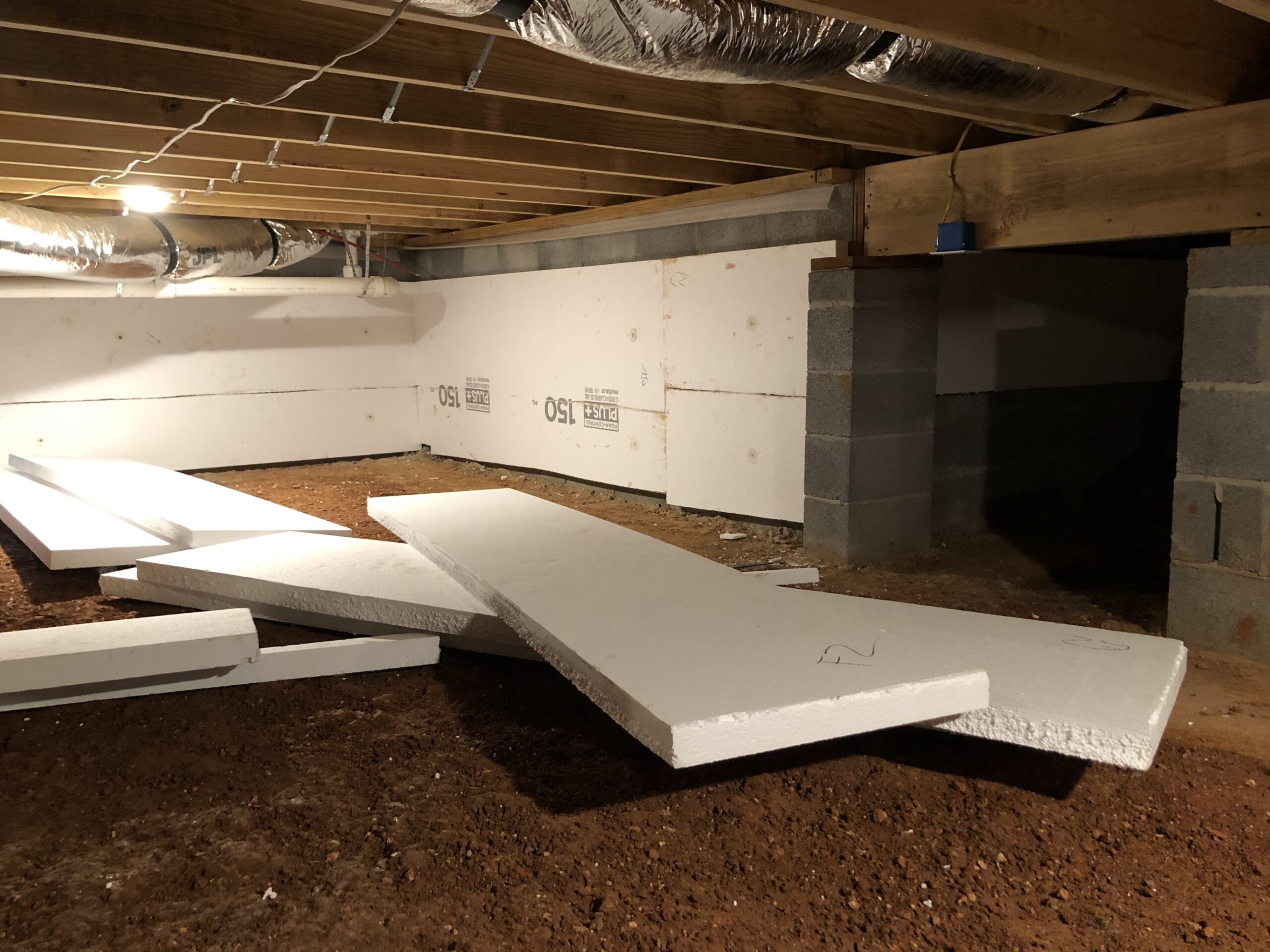 best way to insulate my crawl space image