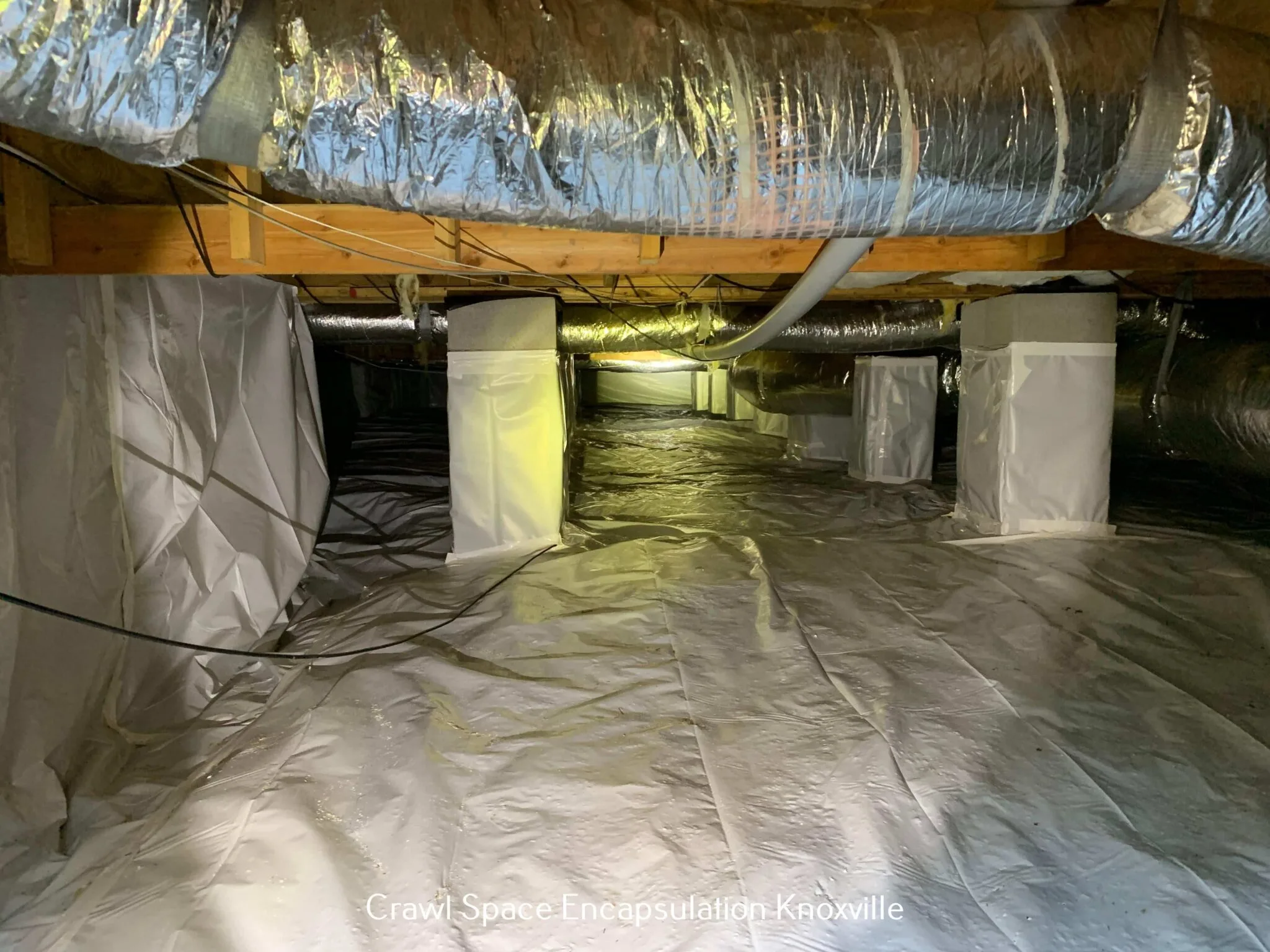 crawl space encapsulation and duct sealing, Crawl Space Ninja Knoxville