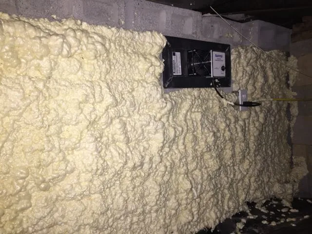Spray Foam Wall Insulation for Crawl Space
