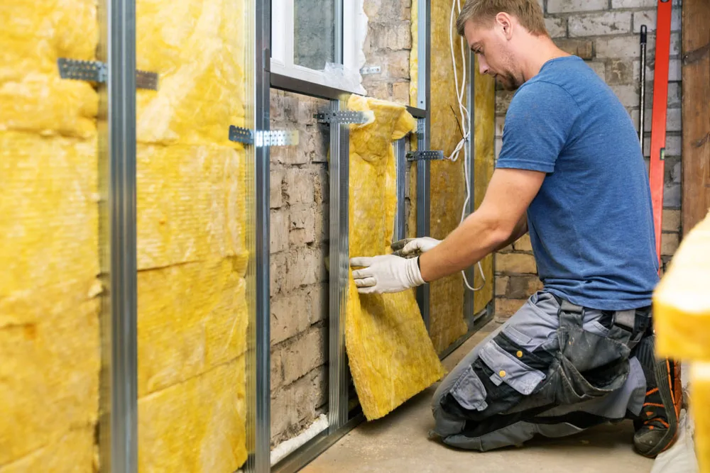 installing crawl space and basement insulation