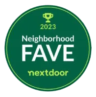 Knoxville TN Crawl Space Ninja neighborhood favorite award symbol