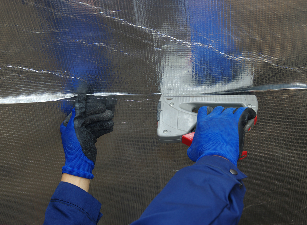 radiant barrier installation