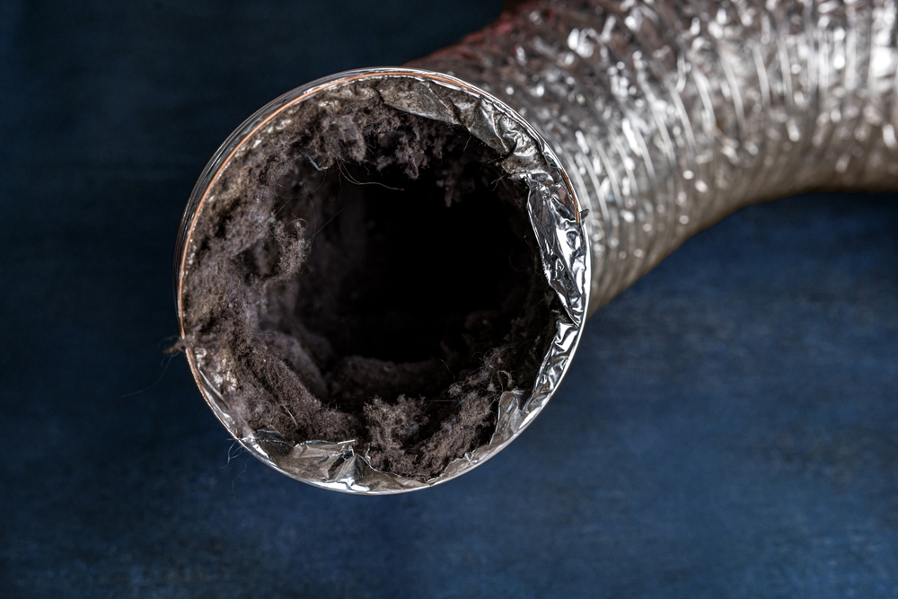 air duct that needs cleaning