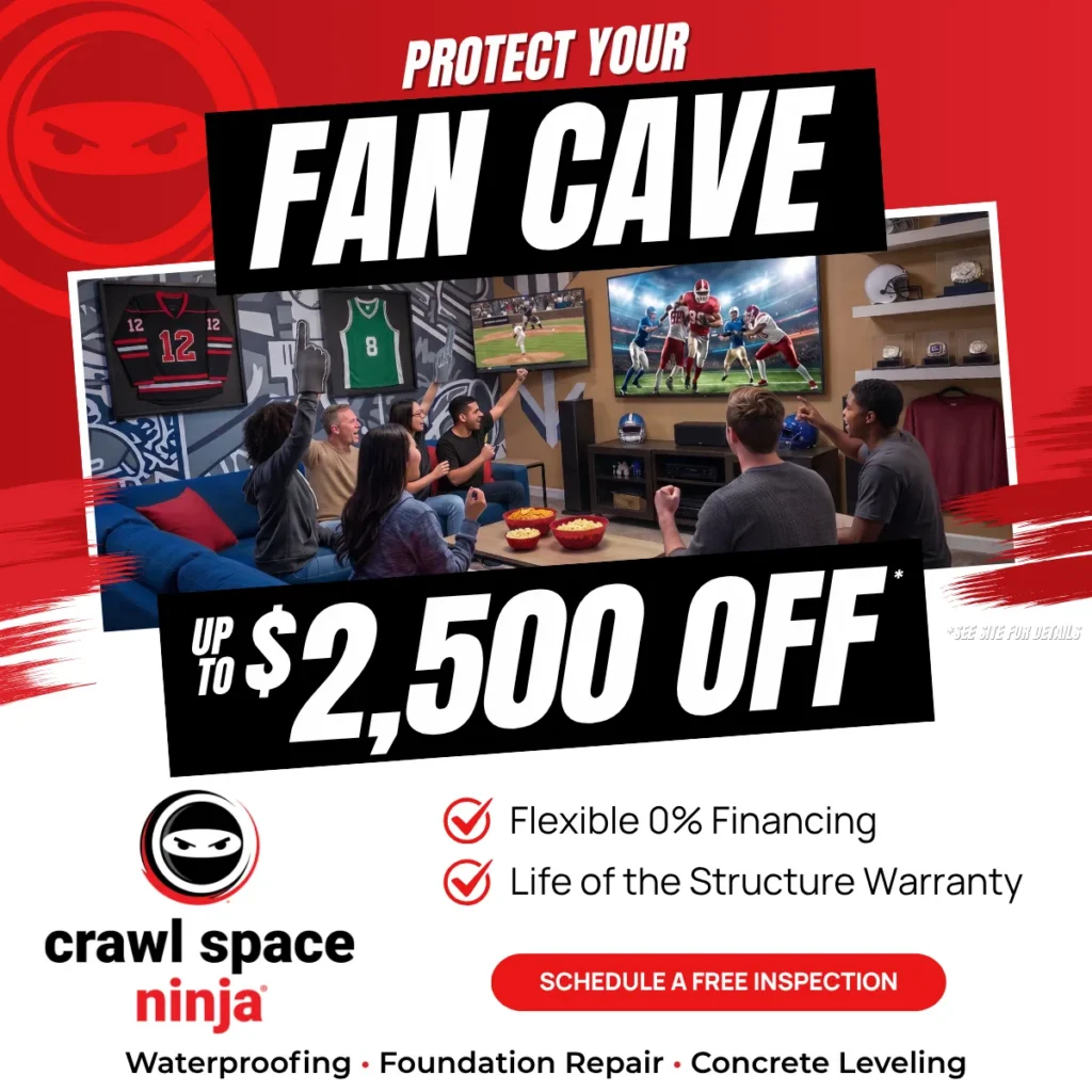 Crawl Space Ninja Fan Cave Promo Details